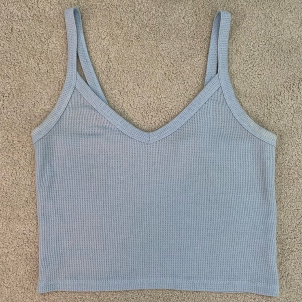 American Eagle Light Blue Tank Top Size XS